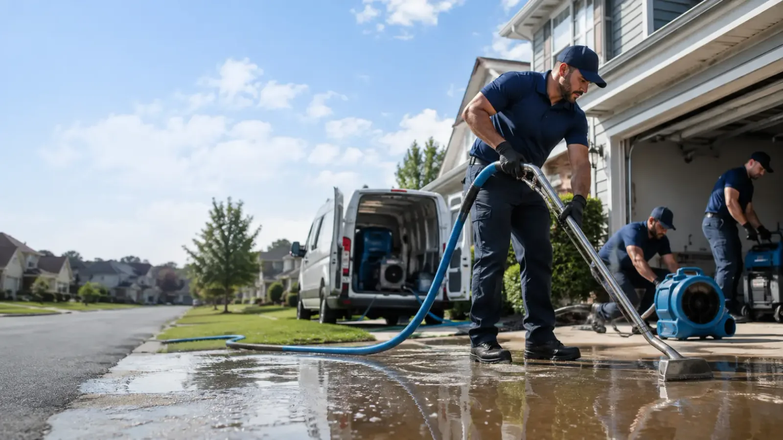Flood Damage Restoration in Belgium, WI